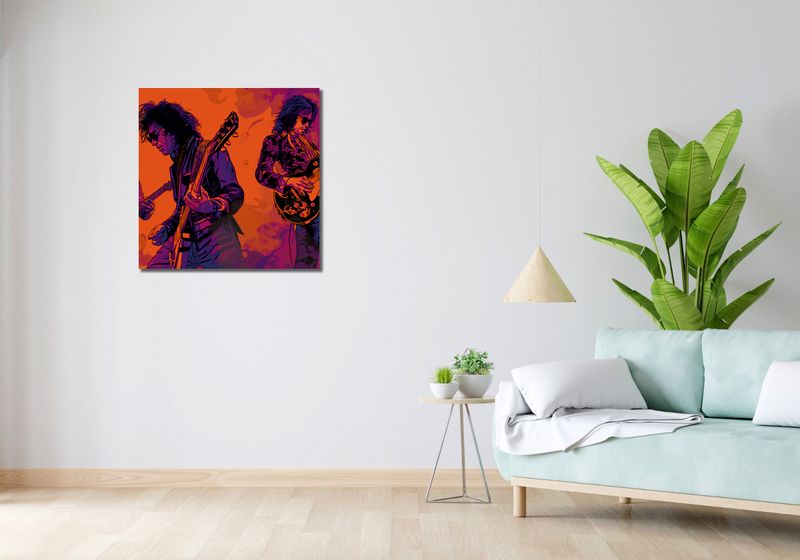 Obraz 70x70cm Mamy To Flow zdjęcie 2