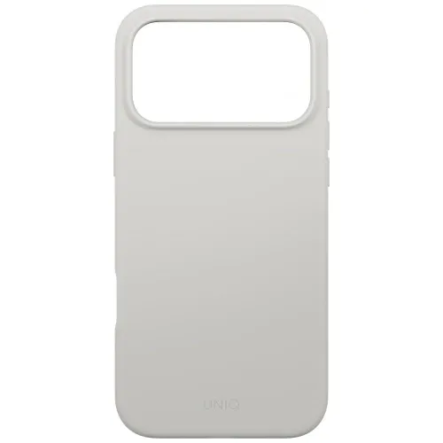 Etui UNIQ Lino na iPhone 17 Pro Max Magclick Charging - szare na Arena.pl