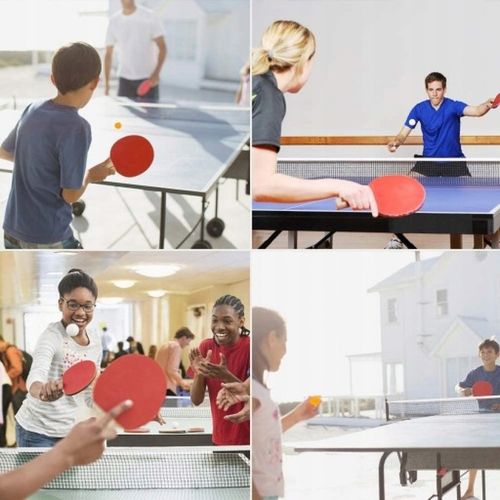 ZESTAW DO PING-PONG RAKIETKI SIATKA I PIŁECZKI na Arena.pl