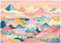 Fototapeta Na Flizelinie Dla Dzieci Góry 368x254