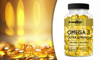 IRONFLEX OMEGA 3 ULTRA 90 kaps EPA 500 + DHA 250 KWASY TŁUSZCZOWE OLEJ RYBI
