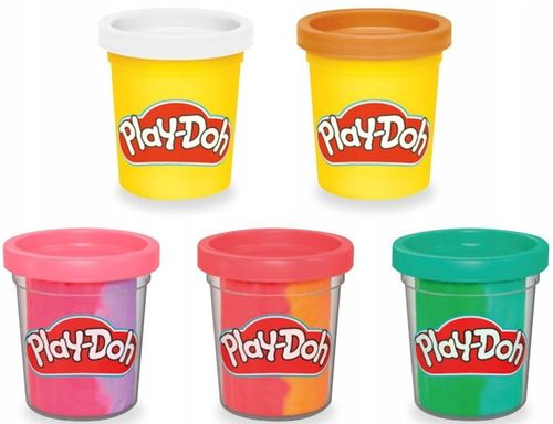 CIASTOLINA Play-Doh Lodziarnia Tęczowe ZAKRĘCONE LODY Zestaw Hasbro G0028 na Arena.pl