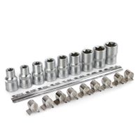 ZESTAW KLUCZY NASADOWYCH TORX 1/2" 9PCS