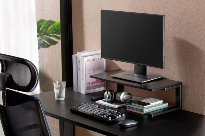 MOZOS PODSTAWA POD MONITOR LAPTOP PÓŁKA UCHWYT DO KOMPUTERA DRUKARKI STOLIK zdjęcie 3