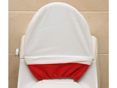 ŚWIATECZNY ZESTAW ŁAZIENKOWY MIKOŁAJ DYWANIK POKROWIEC WC NA DESKĘ na Arena.pl