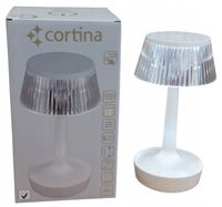ELEGANCKA LAMPA LED LAMPKA STOŁOWA NOCNA BIURKOWA USB BEZPRZEWODOWA