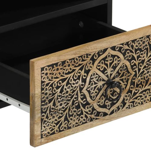 Szafki nocne, 2 szt., 40x33x46 cm, lite drewno mango na Arena.pl