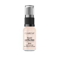 CLARESA Korektor i Podkład kryjący w płynie 2in1 Liquid 101 Light  18g