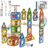 Klocki Magnetyczne Konstrukcyjne TOR KULKOWY 91 El. Kulodrom