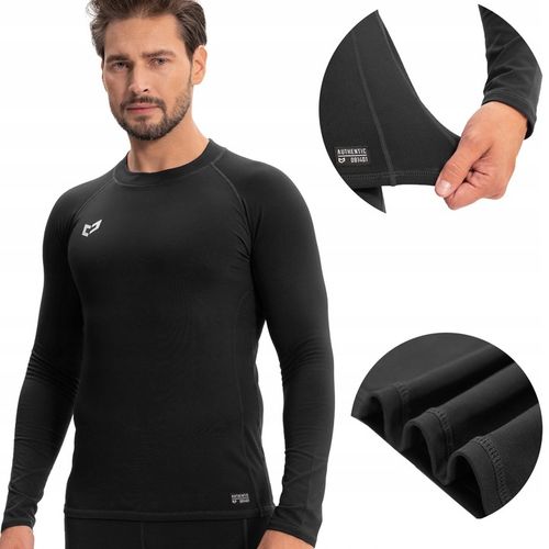 KOSZULKA TERMOAKTYWNA MĘSKA TERMICZNA DŁUGI RĘKAW BLUZKA SZYBKOSCHNĄCA M na Arena.pl