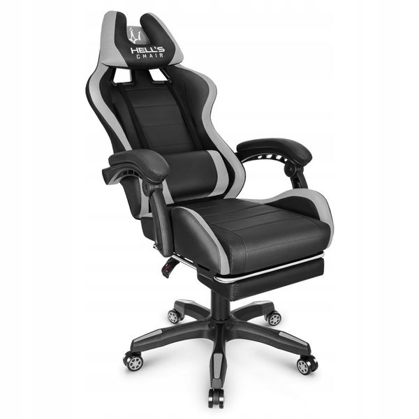 FOTEL GAMINGOWY DLA GRACZA BIUROWY HELL'S zdjęcie 3