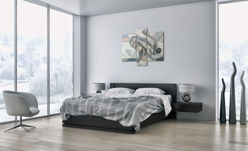 Obraz Na Płótnie - Kobieta Gitara  - 95X80 Cm - Cb95X80-3739 na Arena.pl