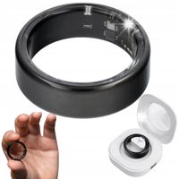 Smart Ring R11M- inteligentny pierścień ze stali ze stacją ładującą rozmiar