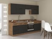 Meble kuchenne VIGO matera, cichy domyk 260cm