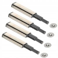 4x ODBOJNIK MEBLOWY AMORTYZATOR TIP ON PUSH TO OPEN METALOWY Z