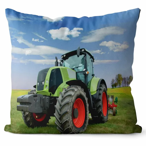 Poszewka 3D bawełna satyna 40x40cm TRAKTOR zdjęcie 1