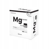 Magnez Mg + Witamina B6 MOCNE 100 kaps.