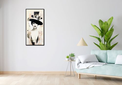 Plakat 50x100cm Portret en Décalage na Arena.pl