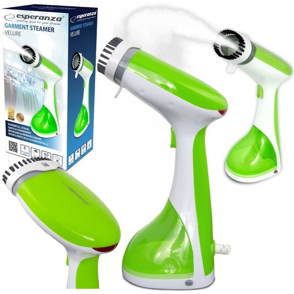 PAROWNICA DO UBRAŃ VELURE 1400W ESPERANZA zdjęcie 1