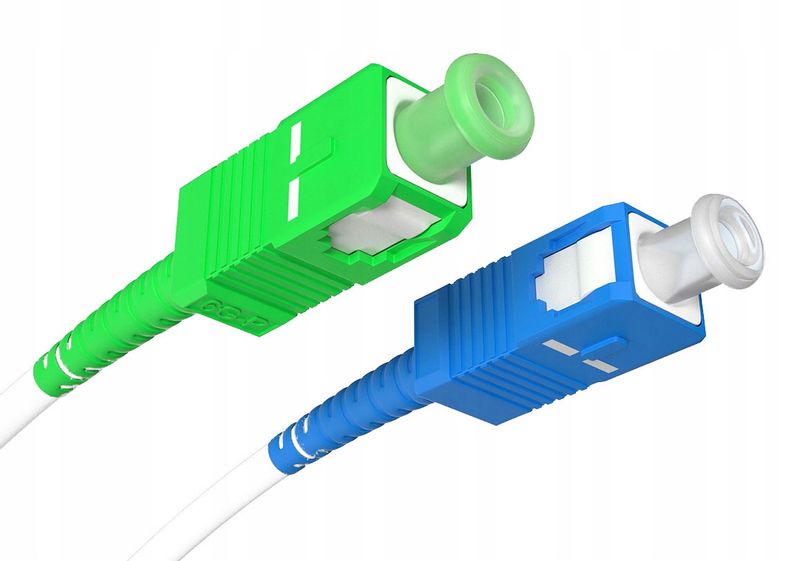 Patchcord światłowód kabel SC/APC-SC/UPC 2m simple zdjęcie 2