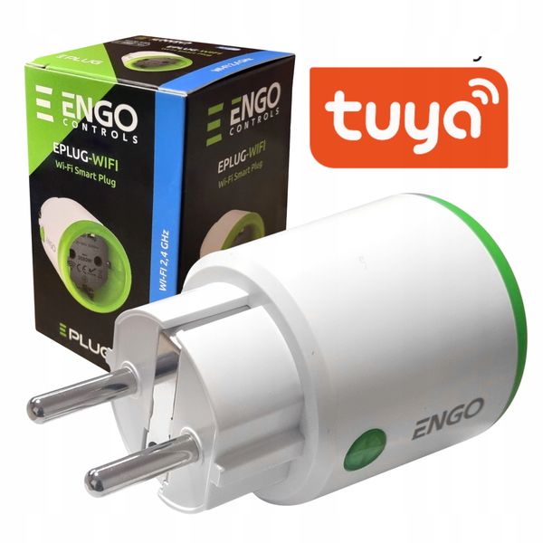 Inteligentne gniazdko ENGO EPLUG-WiFi TUYA - 932343903 zdjęcie 1