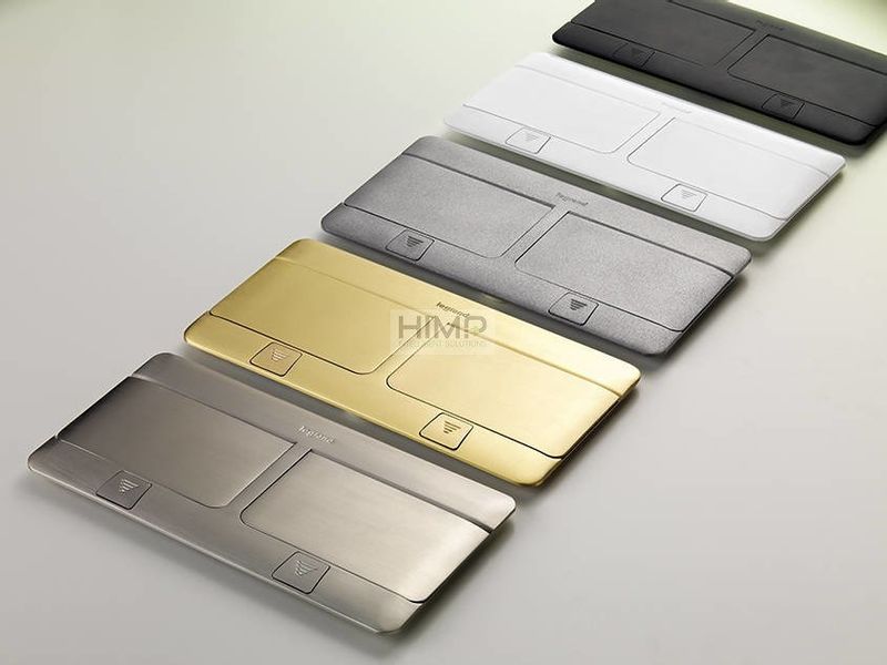 Puszka podłogowa Pop-up do wyposażenia, 6 (2x3) modułów, aluminium Legrand 054012 zdjęcie 3