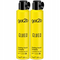 Schwarzkopf Got2b Glued Spray Utrwalający 300ml x2