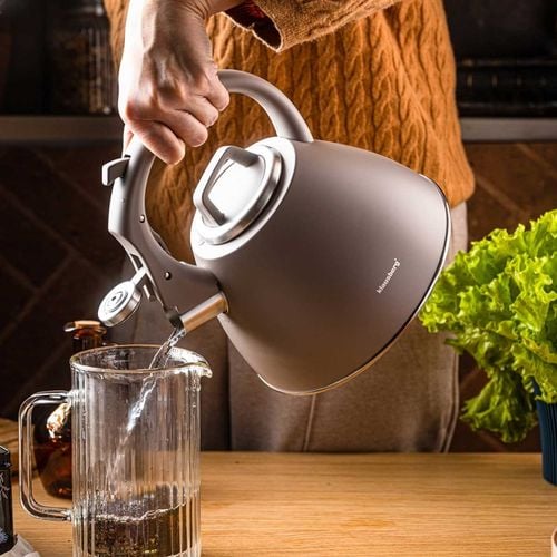 czajnik stalowy z gwizdkiem 2,5l klausberg kb-7953 na Arena.pl