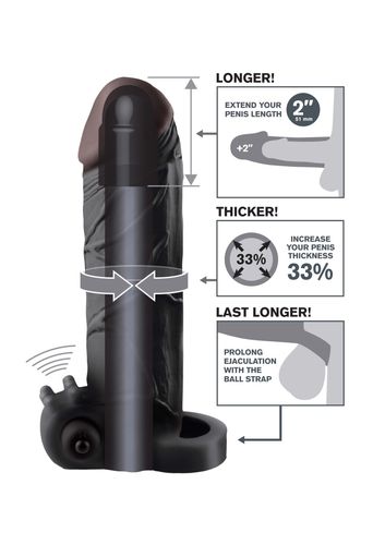 Stymulator-Fx Vibr Real Feel 2"""" Ext Black na Arena.pl