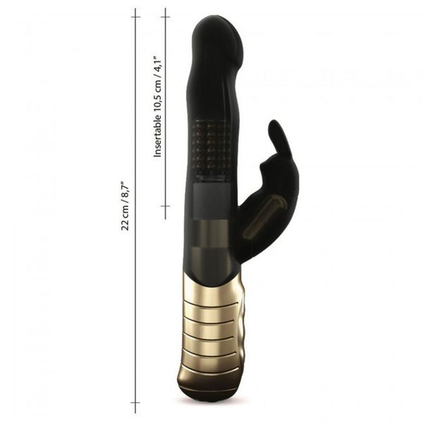 BABY RABBIT BLACK & GOLD 2.0 - RECHARGEABLE zdjęcie 6