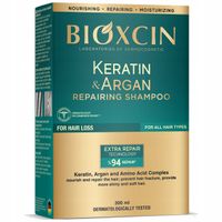 Bioxcin szampon do włosów zniszczonych Keratin & Argan 300ml