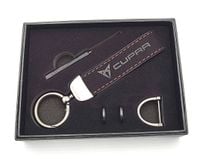 CUPRA BRELOK samochodowy BRELOCZEK do kluczy  + pudełko na prezent