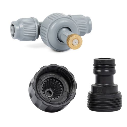 KURTYNA WODNA MGIEŁKA ZRASZACZ 20M OGRÓD KLIMA ZESTAW DO NAWADNIANIA 10DYSZ na Arena.pl