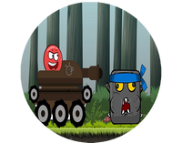 Opłatek na tort Red Ball