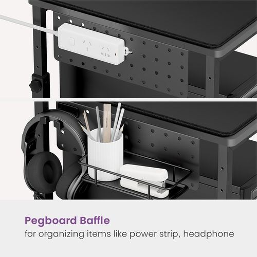 Mobilna Podstawka Stolik Półka pod Komputer PC Drukarkę Spacetronik SPC112 na Arena.pl