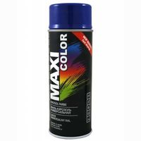 lakier akryl niebieski ultramaryn połys maxicolor ral5002 400ml spray motip