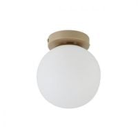 Kinkiet E27 LED Bali-15 15cm x1 beż+złoty