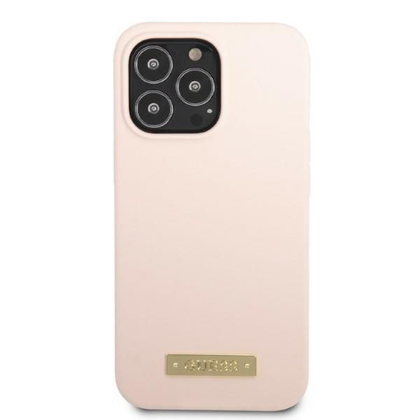 Etui Guess do iPhone 13 Pro Max, Różowy, MagSafe zdjęcie 3