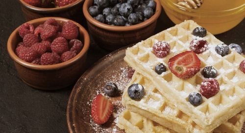 Gofrownica ADLER AD 3036 Czarny XXL na 4 gofry na Arena.pl