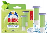duck fresh discs lime - żelowy krążek do toalety 72ml (2 x 36ml)