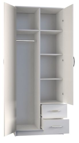 SZAFA ROMANA LUSTRO 80CM BIEL na Arena.pl