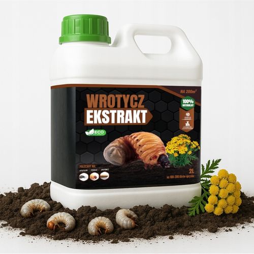 WROTYCZ EKSTRAKT 2l ZWALCZA OPUCHLAKI PĘDRAKI DRUTOWCE W GLEBIE NA na Arena.pl