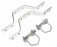 UCHWYT Murowy Masztu Anteny Obejma MUROWA 7cm Zestaw 2szt UM7