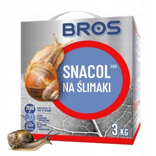BROS Na Ślimaki Snacol Granulat TRUTKA Na Ślimaki Skuteczny Preparat na Arena.pl