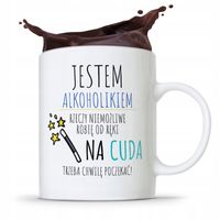 Dla Alkoholika Pijaka Kubek Prezent Na Urodziny Z Nadrukiem Ze Zdjęciem