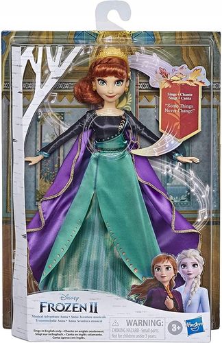 LALKA ANNA DISNEY FROZEN ŚPIEWAJĄCA INTERAKTYWNA KRAINA LODU HASBRO E8881 na Arena.pl