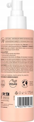 NEBOA Spray do reanimacji skrętu włosów by Curly Madeleine, 175ml na Arena.pl