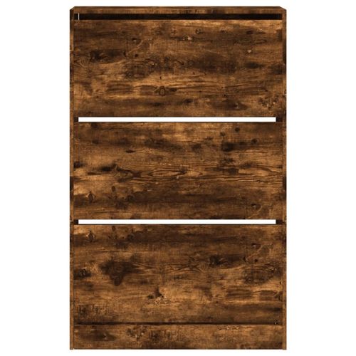 Szafka na buty, przydymiony dąb, 80x21x125,5 cm na Arena.pl