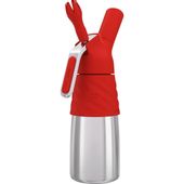 SYFON DO BITEJ ŚMIETANY ISI CREATIVE WHIP CZERWONY 0.5L ISI STALGAST 500053