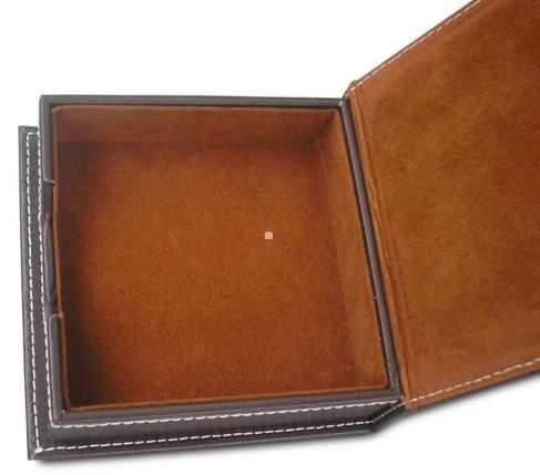 ORGANIZER BIUROWY - Kwadratowy - skóra na Arena.pl